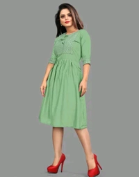 Womsn Frock Girl Cloth Cotton Froq western dress for women
Name: western dress for women
Fabric: Viscose Rayon
Sleeve Length: Three-Quarter Sleeves
Pattern: Embroidered
Net Quantity (N): 1
Sizes:
S, M, L, XL, XXL
A good quality dress for women. It will give them a classy and comfort look.This is designed as per the latest trends to keep you in sync with high fashion - L