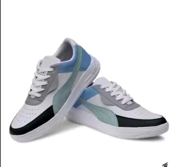 Raysfield Men's styles casual shoes
Name: Raysfield Men's styles casual shoes
Material: Canvas
Sole Material: Rubber
Fastening & Back Detail: Lace-Up
Sizes:
IND-6, IND-7, IND-8, IND-9, IND-10
comfortable and trendy sports shoes that are great for playing sports but also can be worn as casual shoes. This Sports Shoes are perfect for any kind of sports you - 9