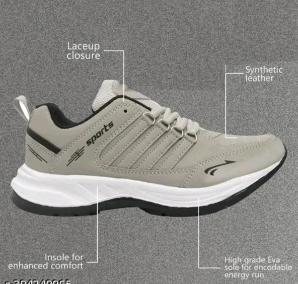 Stylish Grey Sports Shoe for Men & Boys, Running Shoe, Shoe for Men, Casual Shoe
Name: Stylish Grey Sports Shoe for Men & Boys, Running Shoe, Shoe for Men, Casual Shoe
Material: Nubuck
Sole Material: Eva
Fastening & Back Detail: Lace-Up
Sizes:
IND-5, IND-6, IND-7, IND-8, IND-9, IND-10, IND-11
Country of Origin: India - 9
