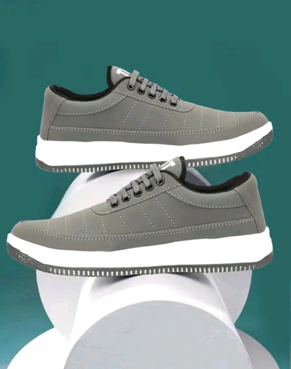 Sports Shoes
Name: Sports Shoes
Material: Syntethic Leather
Sole Material: PU
Fastening & Back Detail: Lace-Up
Pattern: Solid
Net Quantity (N): 1
Running/walk shoes/party wear shoes
Sizes:
IND-6 (Foot Length Size: 25 cm, Foot Width Size: 10 cm)
IND-7 (Foot Length Size: 25.5 cm, Foot Width Size: 10.1 cm)
IND-8 (Foot Length Size: 26 cm, Foot Width Size: 10.2 cm)
IND-9 (FootLeng - 7