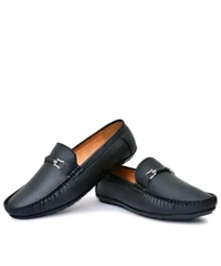 NEW TRENDY BLACK LOAFER
Name: NEW TRENDY BLACK LOAFER
Material: Synthetic
Sole Material: Pvc
Fastening: Slip On
Toe Shape: Round Toe
Net Quantity (N): 1
M.D. Loafer shoes are so comfortable shoes and wearing them looks very good.
Sizes:
IND-6 (Foot Length Size: 25 cm, Foot Width Size: 10 cm)
IND-7 (Foot Length Size: 26 cm, Foot Width Size: 10.1 cm - 7