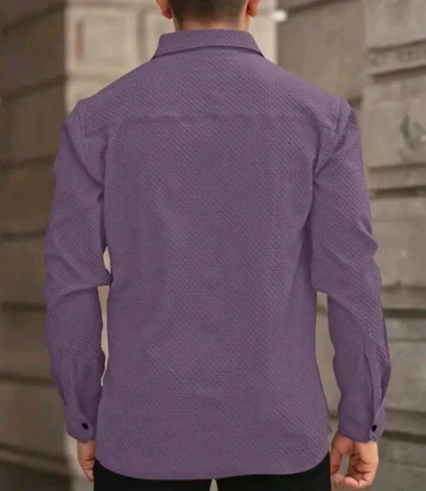 Purple Shirt Under 100 Boy Shirt Man Shirts Korian Style Shirt For Men Trendy Designer Men Shirts
Name: Trendy Designer Men Shirts
Fabric: Cotton Blend
Sleeve Length: Long Sleeves
Pattern: Striped
Net Quantity (N): 1 old Mony
- S