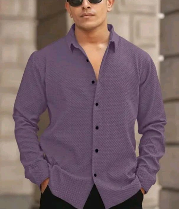 Purple Shirt Under 100 Boy Shirt Man Shirts Korian Style Shirt For Men Trendy Designer Men Shirts
Name: Trendy Designer Men Shirts
Fabric: Cotton Blend
Sleeve Length: Long Sleeves
Pattern: Striped
Net Quantity (N): 1 old Mony
- L