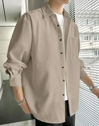 Khaki Broen Shirt Under 100 Boy Shirt Man Shirts Korian Style Shirt For Men Trendy Designer Men Shirts
Name: Trendy Designer Men Shirts
Fabric: Cotton Blend
Sleeve Length: Long Sleeves
Pattern: Striped
Net Quantity (N): 1
- Xl