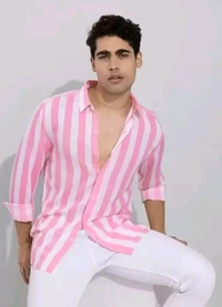 Pink Lining Shirt Under 100 Boy Shirt Man Shirts Korian Style Shirt For Men Trendy Designer Men Shirts
Name: Trendy Designer Men Shirts
Fabric: Cotton Blend
Sleeve Length: Long Sleeves
Pattern: Striped
Net Quantity (N): 1
- M