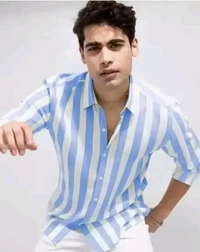 Blue Lining Shirt Under 100 Boy Shirt Man Shirts Korian Style Shirt For Men Trendy Designer Men Shirts
Name: Trendy Designer Men Shirts
Fabric: Cotton Blend
Sleeve Length: Long Sleeves
Pattern: Striped
Net Quantity (N): 1
- L
