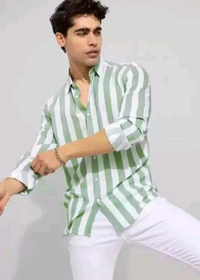 Olive Green Shirt Under 100 Boy Shirt Man Shirts Korian Style Shirt For Men Trendy Designer Men Shirts
Name: Trendy Designer Men Shirts
Fabric: Cotton Blend
Sleeve Length: Long Sleeves
Pattern: Striped
Net Quantity (N): 1
- L