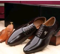 patten relaxsable man formal shoes
Name: patten relaxsable man formal shoes
Material: Patent Leather
Sole Material: PVC
Fastening & Back Detail: Lace-Up
Pattern: Solid
Sizes:
IND-6 (Foot Length Size: 24.5 cm, Foot Width Size: 9.4 cm)
IND-7 (Foot Length Size: 25.5 cm, Foot Width Size: 9.7 cm)
IND-8 (Foot Length Size: 26.5 cm, Foot Width Size: 10 cm)
IND-9
IND-10 - 6