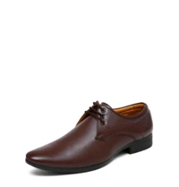 Groofer Men's Brown Sythentic Leather Formal SHoes
Name: Groofer Men's Brown Sythentic Leather Formal SHoes
Material: Syntethic Leather
Sole Material: PVC
Sizes:
IND-6 (Foot Length Size: 25.4 cm)
IND-7 (Foot Length Size: 26.1 cm)
IND-8 (Foot Length Size: 26.8 cm)
IND-9 (Foot Length Size: 27.5 cm)
IND-10 (Foot Length Size: 28.2 cm - 9