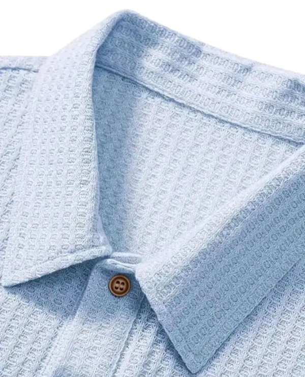 MarkTP Men's polo Textured Polo T-shirt
Name: MarkTP Men's Dark Green Textured Polo T-Elevate your everyday style with this waffle-knit polo t-shirt, blending casual comfort with a smart edge. Crafted from breathable cotton or cotton-blend fabric, the textured waffle weave adds depth and dimension while ensuring all-day comfort. Featuring a - Xl