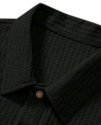 MarkTP Men's polo Textured Polo T-shirt
Name: MarkTP Men's Dark Green Textured Polo T-Elevate your everyday style with this waffle-knit polo t-shirt, blending casual comfort with a smart edge. Crafted from breathable cotton or cotton-blend fabric, the textured waffle weave adds depth and dimension while ensuring all-day comfort. Featuring a - S