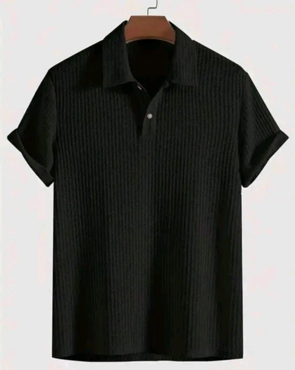 MarkTP Men's polo Textured Polo T-shirt
Name: MarkTP Men's Dark Green Textured Polo T-Elevate your everyday style with this waffle-knit polo t-shirt, blending casual comfort with a smart edge. Crafted from breathable cotton or cotton-blend fabric, the textured waffle weave adds depth and dimension while ensuring all-day comfort. Featuring a - M