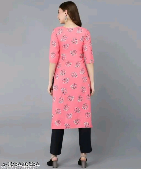 Pink And Blsck Cotton Woman Kurti Pant Set Girl Kurta Set NEW DESING KURTA SET
Name: NEW DESING KURTA SET
Kurta Fabric: Cotton
Bottomwear Fabric: Cotton
Sleeve Length: Three-Quarter Sleeves
Pattern: Solid
Set Type: Kurta with Dupatta and Bottomwear
Stitch Type: Stitched
Net Quantity (N): Single
Sizes:
S - M