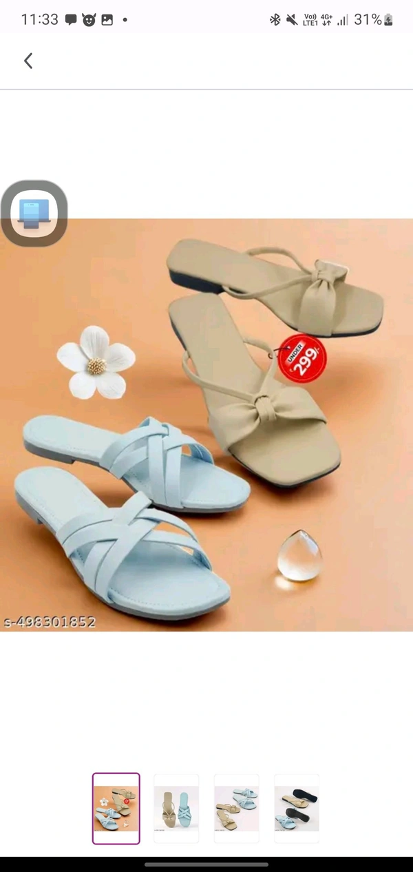 Flat Sandal Girl Sandals Combo Ethnic Flats Combo for Women – Trendy & Comfortable Sandals for Casual & Festive Outfits
Name: Ethnic Flats Combo for Women – Trendy & Comfortable Sandals for Casual & Festive Outfits
Fastening & Back Detail: Slip-On
Material: EVA
Net Quantity (N): 2
Occasion: Dailywear
Ornamentation: Bows
Pattern: Solid
Primary Color: Beige
Toe Type: Open Toe
- 9