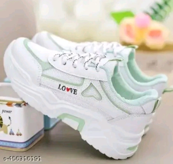 Pink Woman Shoes Sneakers New classy, trending Girl and multy colour sports and casual sneakers for women and girls
Name: New classy, trending and multy colour sports and casual sneakers for women and girls
Material: Syntethic Leather
Sole Material: Airmix
Pattern: Colorblocked
Fastening & Back Detail: Lace-Up
Net Quantity (N): 1
- 9