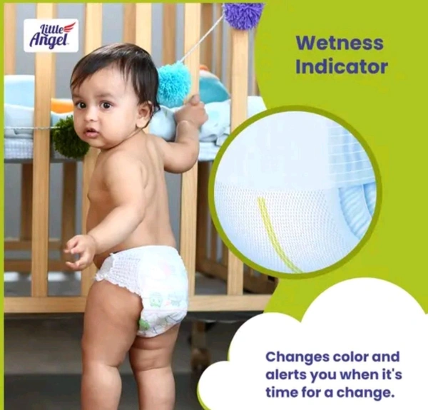 Pants diapers M (5-11KG) (80 Pcs)
Name: Pants diapers M (5-11KG) (80 Pcs)
Product Name: Little Angel Baby Diaper Pants, Medium (2 X Pack of 40)
Size: M
Net Quantity (N): 2
Little angel extra dry pants are made specially for the Indian baby. With first in category features like wetness indicator. Extra thin core designed to give superior absorbency and keep your little angel’s - S