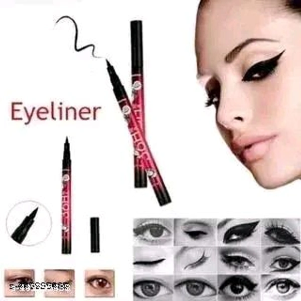 professional black 36h eyeliner pen waterproof eyeliner pencil pen pack of 2
Name: professional black 36h eyeliner pen waterproof eyeliner pencil pen pack of 2
Product Name: professional black 36h eyeliner pen waterproof eyeliner pencil pen pack of 2
Shade: Black
Type: Waterproof
Net Quantity (N): 2
Add On: Kajal
Country of Origin: India