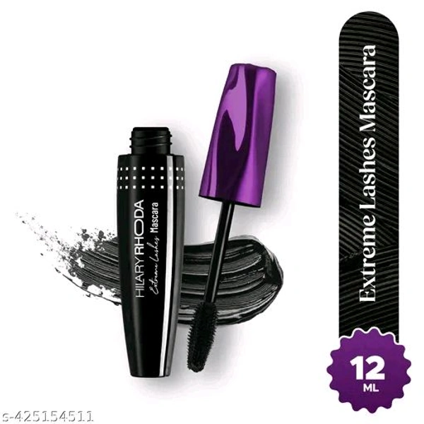Extreme Lashes Mascara | Volumizing & Lengthening Mascara | Waterproof & Long Lasting |Clump-free Formula | Smudge-Proof & Non-sticky Mascara | 12ml
Name: Extreme Lashes Mascara | Volumizing & Lengthening Mascara | Waterproof & Long Lasting |Clump-free Formula | Smudge-Proof & Non-sticky Mascara | 12ml
Product Name: Hilary Rhode | Smudge-Proof | 12ml
Color: Black
Type: Waterproof