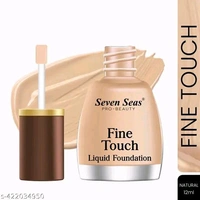 Fine Touch Waterproof Total Oil Control Liquid Foundation(Natural,12ML)
Name: Fine Touch Waterproof Total Oil Control Liquid Foundation(Natural,12ML)
Product Name: Seven Seas Fine Touch Waterproof Total Oil Control Liquid Foundation(Natural,12ML)
Finish: Matte
Shade: Natural
Type: Liquid
Net Quantity (N): 1