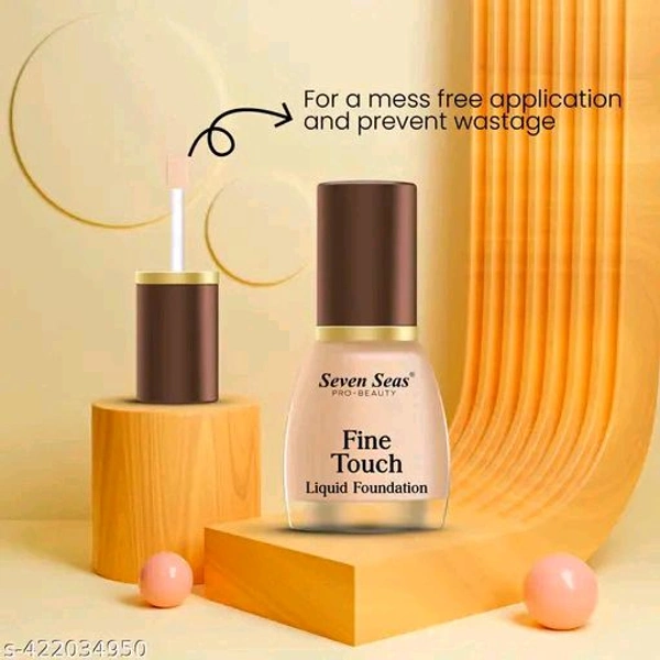 Fine Touch Waterproof Total Oil Control Liquid Foundation(Natural,12ML)
Name: Fine Touch Waterproof Total Oil Control Liquid Foundation(Natural,12ML)
Product Name: Seven Seas Fine Touch Waterproof Total Oil Control Liquid Foundation(Natural,12ML)
Finish: Matte
Shade: Natural
Type: Liquid
Net Quantity (N): 1