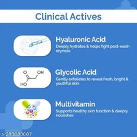 The Derma Co. Oil-Free Daily Face Wash With Hyaluronic Acid, Glycolic Acid & Multivitamins for Clear & Hydrated Skin - 100ml
Name: The Derma Co. Oil-Free Daily Face Wash With Hyaluronic Acid, Glycolic Acid & Multivitamins for Clear & Hydrated Skin - 100ml
Brand Name: The Derma Co
Brand: The Derma Co
Capacity: 100-200ml
Flavour: Unflavoured
Net Quantity (N): 1