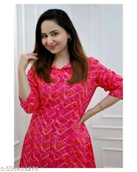 Red Kurti Set Girl cotton kurti with pent for women
Name: cotton kurti with pent for women
Kurta Fabric: Cotton
Bottomwear Fabric: Cotton
Kurta Color: Yellow
Bottomwear Color: Yellow
Sleeve Length: Three-Quarter Sleeves
Sleeve Styling: Regular
Neck: Round
Length: Calf Length
Pattern: Printed
Print or Pattern Type: Floral
Bottom Type: Pants
- M