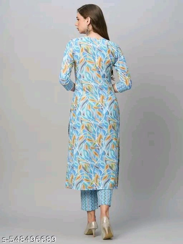 Light Blue kurti Pant Set Girlp cotton kurti with pent for women
Name: cotton kurti with pent for women
Kurta Fabric: Cottonp
Bottomwear Fabric: Cotton
Kurta Color: Yellow
Bottomwear Color: Yellow
Sleeve Length: Three-Quarter Sleeves
Sleeve Styling: Regular
Neck: Round
Length: Calf Length
Pattern: Printed
Print or Pattern Type: Floral
Bottom Type: Pants
- Xl