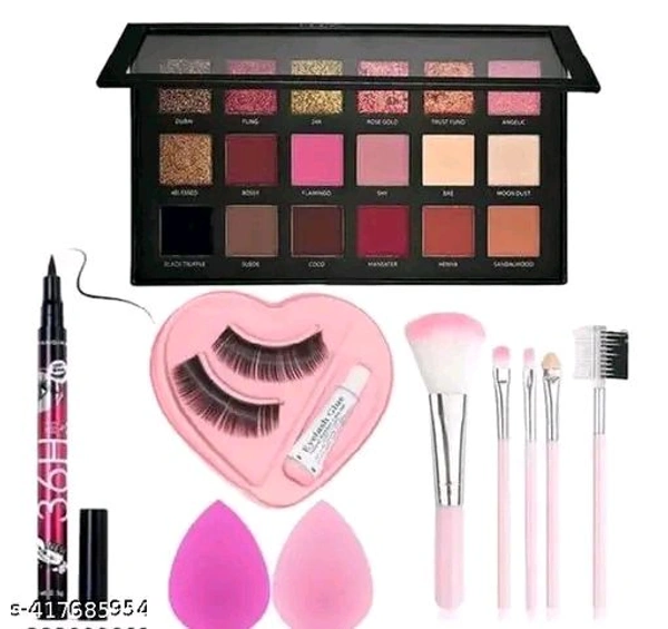 rose edition eyeshadow 18multicolor eyelashes 5pic. brushes 36h eyeliner pack of 5
Name: rose edition eyeshadow 18multicolor eyelashes 5pic. brushes 36h eyeliner pack of 5
Product Name: rose edition eyeshadow 18multicolor eyelashes 5pic. brushes 36h eyeliner pack of 5
Color: Combo Of Different Color
Finish Type: Shimmer
Net Quantity (N): 1