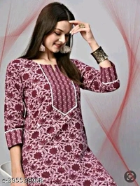 Women Cotton Blend, Kurta Pant Set
Name: Women Cotton Blend, Kurta Pant Set
Kurta Fabric: Cotton Blend
Bottomwear Fabric: Cotton Blend
Sleeve Length: Three-Quarter Sleeves
Set Type: Kurta With Dupatta And Bottomwear
Bottom Type: Pants
Pattern: Printed
Net Quantity (N): Single
- S