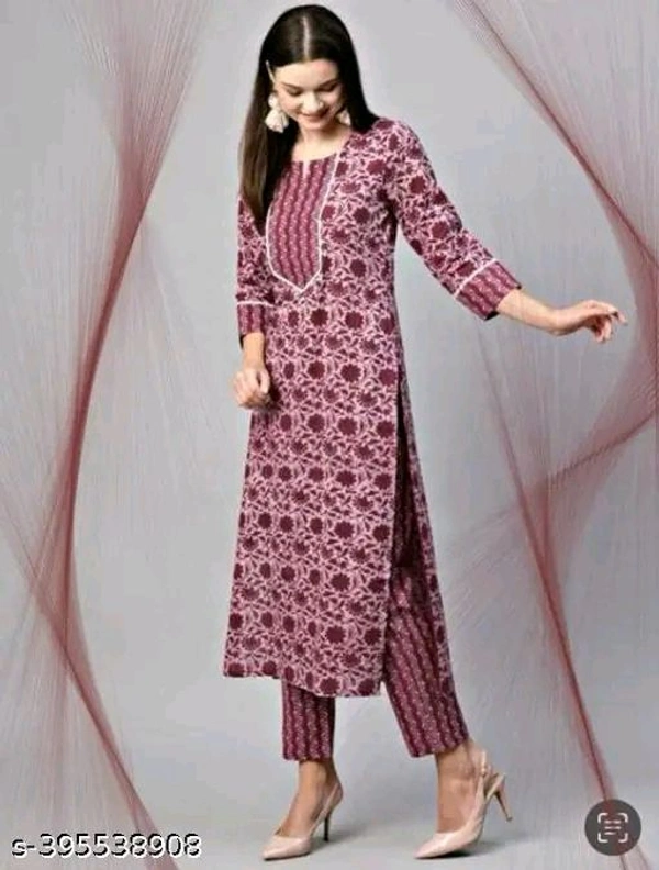 Women Cotton Blend, Kurta Pant Set
Name: Women Cotton Blend, Kurta Pant Set
Kurta Fabric: Cotton Blend
Bottomwear Fabric: Cotton Blend
Sleeve Length: Three-Quarter Sleeves
Set Type: Kurta With Dupatta And Bottomwear
Bottom Type: Pants
Pattern: Printed
Net Quantity (N): Single
- Xxl