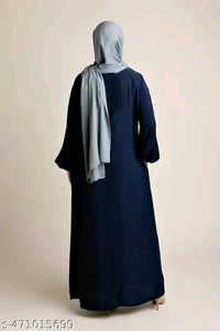Trending Full Sleevs Naqaab Naqab For Womams Womans Girls Stylish Naqab(:No Pocket:)-: : Trending Classic Blue Modest Abaya Dress – Elegant Full-Length Attire: (: Shawl Not Included:)
Name: (:No Pocket:)-: : Trending Classic Blue Modest Abaya Dress – Elegant Full-Length Attire: (: Shawl Not Included:)
Fabric: Firdous
Sleeve Length: Long Sleeves
Pattern: Solid
Net Quantity (N): 1
- M