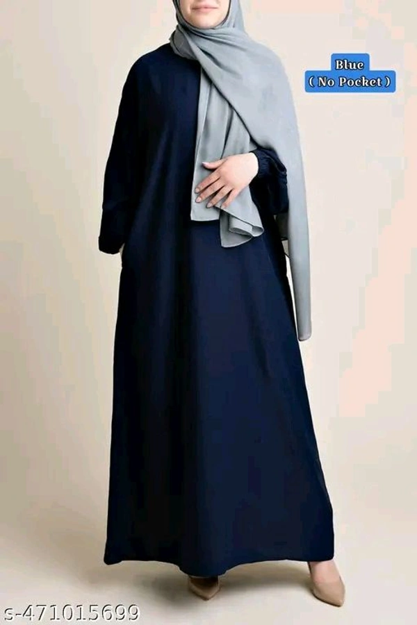 Trending Full Sleevs Naqaab Naqab For Womams Womans Girls Stylish Naqab(:No Pocket:)-: : Trending Classic Blue Modest Abaya Dress – Elegant Full-Length Attire: (: Shawl Not Included:)
Name: (:No Pocket:)-: : Trending Classic Blue Modest Abaya Dress – Elegant Full-Length Attire: (: Shawl Not Included:)
Fabric: Firdous
Sleeve Length: Long Sleeves
Pattern: Solid
Net Quantity (N): 1
- Xl