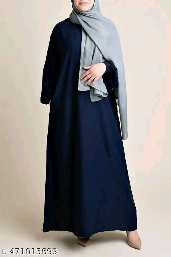 Trending Full Sleevs Naqaab Naqab For Womams Womans Girls Stylish Naqab(:No Pocket:)-: : Trending Classic Blue Modest Abaya Dress – Elegant Full-Length Attire: (: Shawl Not Included:)
Name: (:No Pocket:)-: : Trending Classic Blue Modest Abaya Dress – Elegant Full-Length Attire: (: Shawl Not Included:)
Fabric: Firdous
Sleeve Length: Long Sleeves
Pattern: Solid
Net Quantity (N): 1
- Xl