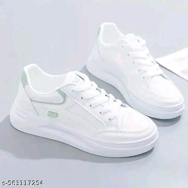 Women Casual Shoes
Name: Women And Men Casual Shoes
Material: Synthetic
Sole Material: Airmix
Pattern: Solid
Fastening & Back Detail: Lace-Up
Net Quantity (N): 1
Sizes:
IND-4 (Foot Length Size: 23.7 cm)
IND-5 (Foot Length Size: 24.4 cm)
Country of Origin: India - 8