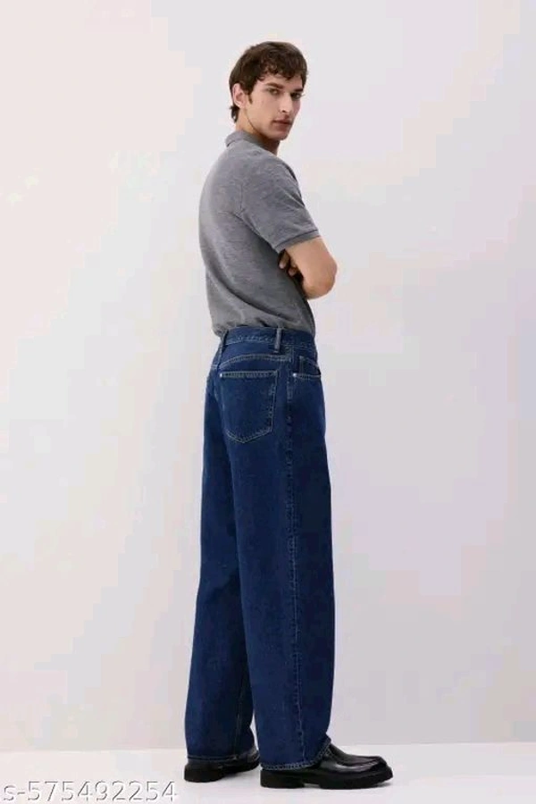 Z03
Name: Z03
Fabric: Cotton
Pattern: Dyed/Washed
Net Quantity (N): 1
Elevate Your Casual Manner with our Blue Baggy Fit Rigid Jeans. These jeans offer a relaxed fit around the waist and a loose fit down the legs, ensuring comfortable and unrestricted movement for all-day wear. Discover a perfect blend of manner and ease with these contemporary baggy fit jeans.
- 32