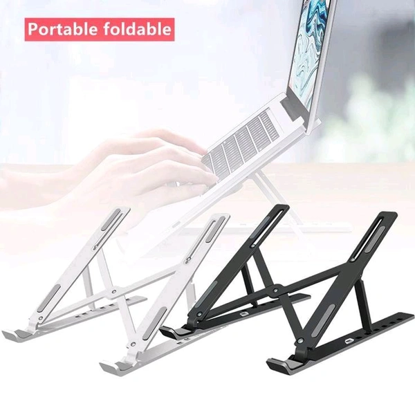 Explore Aluminium Leptop Stand - White