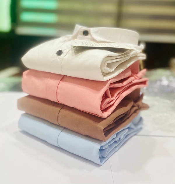 Plain Formal Shirt Combo – 4 Piece ComboTimeless Style And Comfort  - M-38