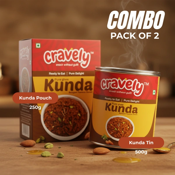 Cravely Kunda Pouch (250g) + Kunda Tin (500g)