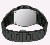Noir Steel Arabic Dial Watch -Water Proof Edition
- Black, Free Size