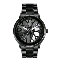 ⚪White Maserati GranTurismo
Stainless Steel 🚘Car Wheel Watch - White