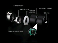 Smart Vacuum Insulated Water Bottle With Led Temperature Display