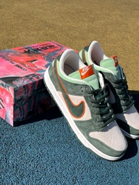 Nike SB Dunk Low Otomo Katsuhiro Green Suede - 41