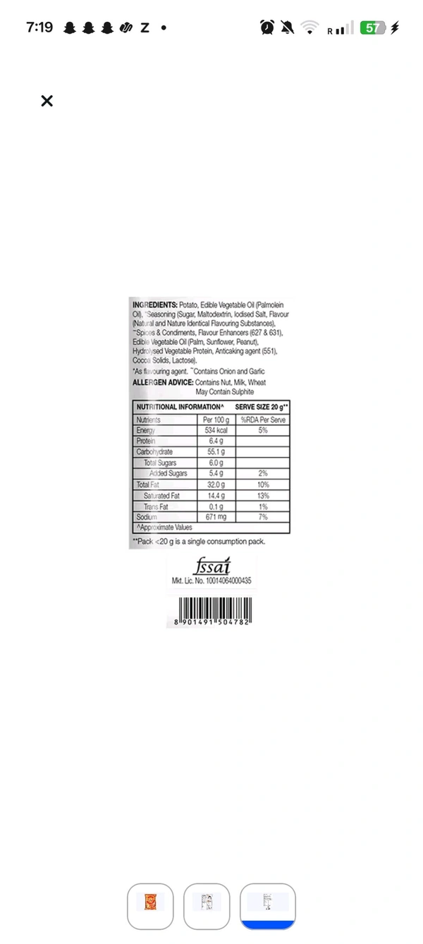 Lay's Hot & Sweet Chilli Potato Chips