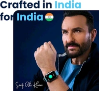 Brand: WAUNSET GOBOULT Drift+ Smart Watch 1.85''HD Screen, Bluetooth Calling, IP68, 500 Nits Brightness,150+ Watchfaces, AI Voice Assistant, SpO2 Monitoring, 100+ Sports Mode Smartwatch (Black Coffee)