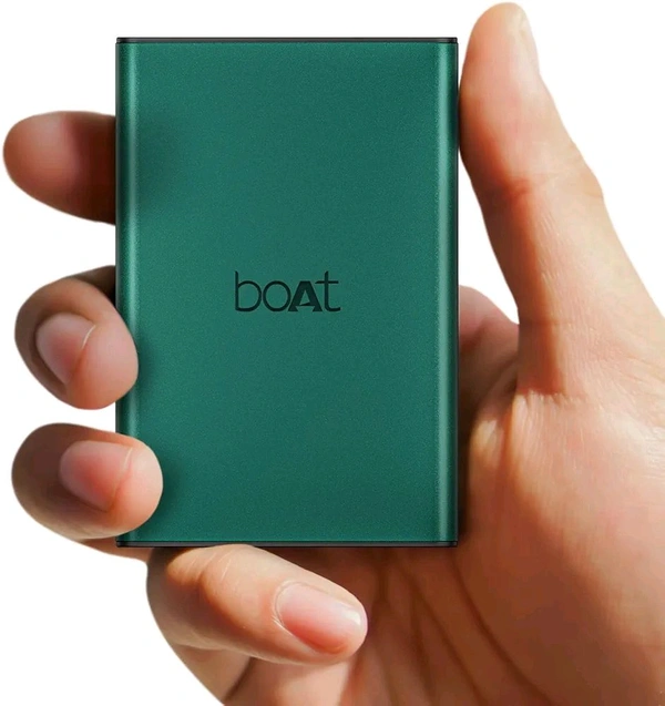 boAt Energyshroom PB300 Pro 10000mAh | Pocket Size Compact Power Bank, USB Type-C Input (2-Way Port), Pass-Through Charging, Compatible with Tablets, Smartphones, Earbuds, Smartwatch(Emerald Green)