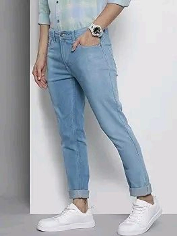 The Indian Garage Co Men Jeans - 30, Light Blue