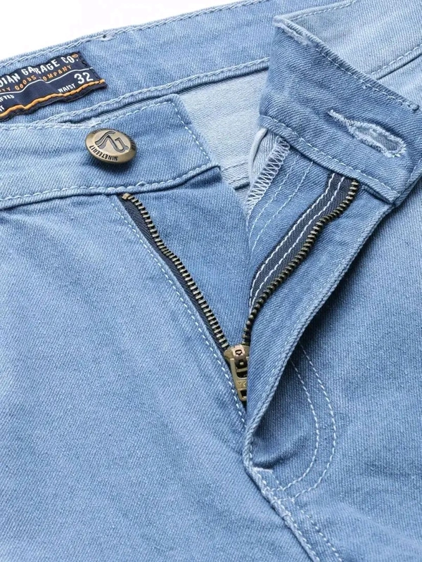 The Indian Garage Co Men Jeans - 30, Light Blue