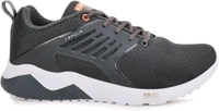 Campus Men Crysta Pro Running Shoes - 8 UK, Grey/Orange