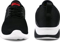 Campus Men Crysta Pro Running Shoes - 10 UK, BLK/RED