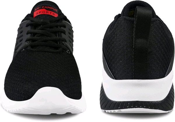 Campus Men Crysta Pro Running Shoes - 10 UK, BLK/RED